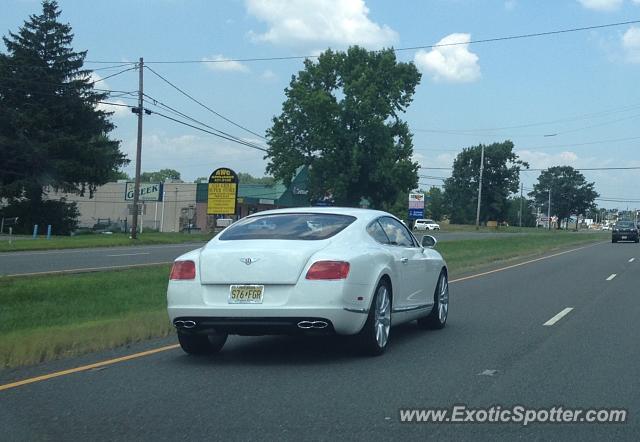 Bentley Continental spotted in Freehold, New Jersey