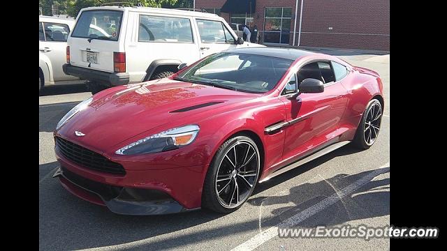 Aston Martin Vanquish spotted in Chattanooga, Tennessee