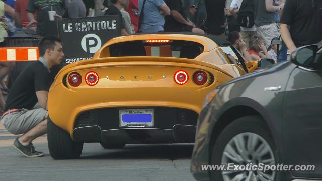 Lotus Elise spotted in Québec, Canada