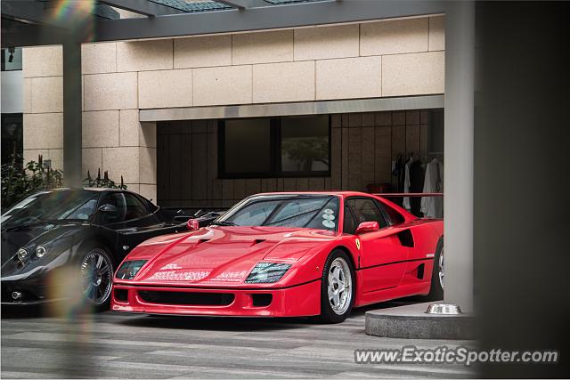 Ferrari F40 spotted in Singapore, Singapore