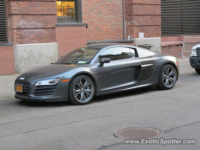 Audi R8 spotted in NYC, New York