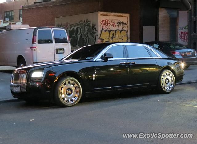 Rolls-Royce Ghost spotted in NYC, New York