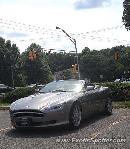 Aston Martin DB9 spotted in Howell, New Jersey