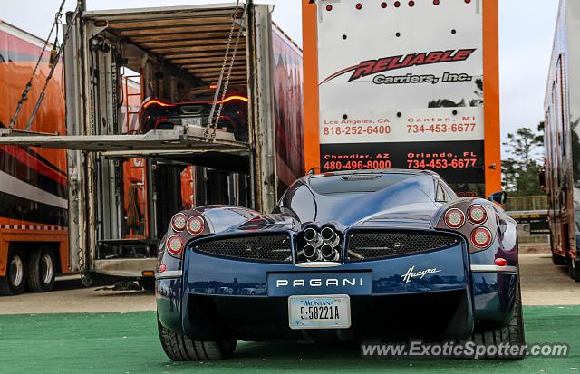 Pagani Huayra spotted in Pebble Beach, California