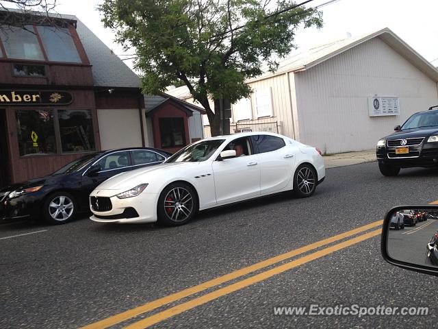 Maserati Ghibli spotted in Point  Pleasant, New Jersey