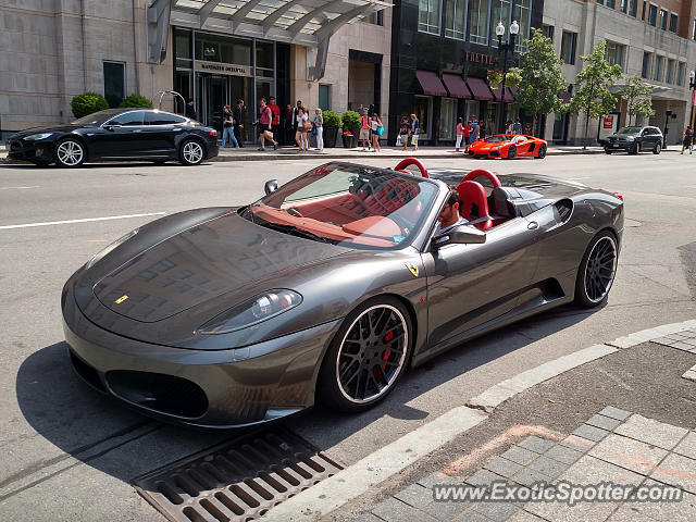 Ferrari F430 spotted in Boston, Massachusetts