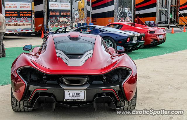 Mclaren P1 spotted in Pebble Beach, California