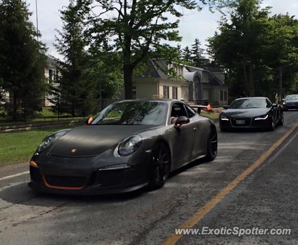 Porsche 911 GT3 spotted in Notl, Canada