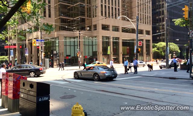 Mercedes SLS AMG spotted in Toronto, Canada