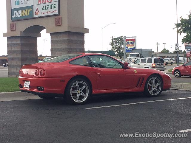 Ferrari 575M spotted in Orem, Utah
