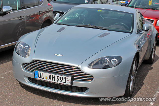 Aston Martin Vantage spotted in Duxford, United Kingdom