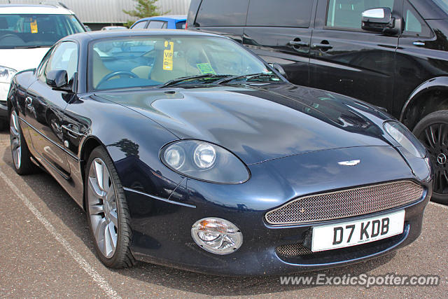 Aston Martin DB7 spotted in Duxford, United Kingdom