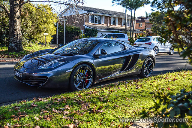 Mclaren MP4-12C spotted in Sydney, Australia