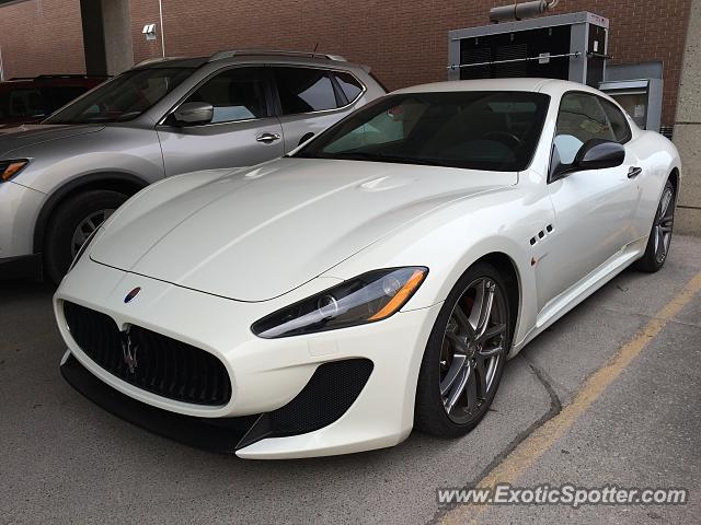Maserati GranTurismo spotted in Winnipeg, Canada