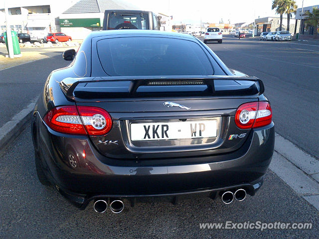 Jaguar XKR-S spotted in Cape town, South Africa