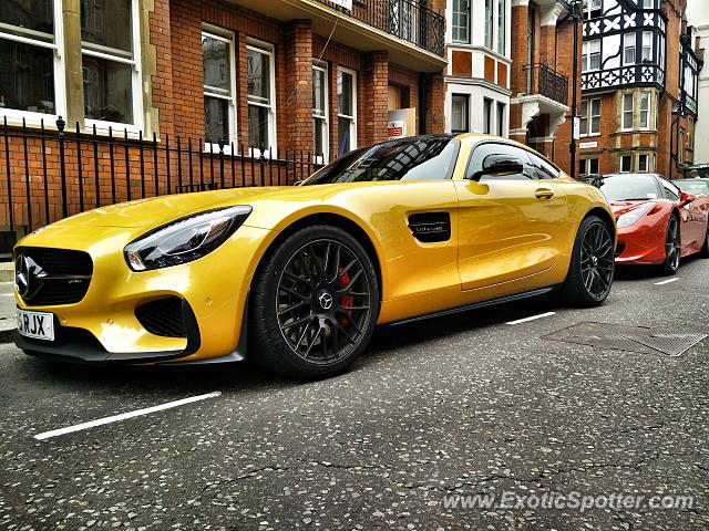 Mercedes SLS AMG spotted in London, United Kingdom