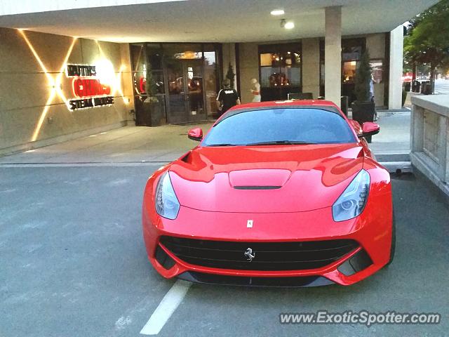 Ferrari F12 spotted in Salt Lake City, Utah
