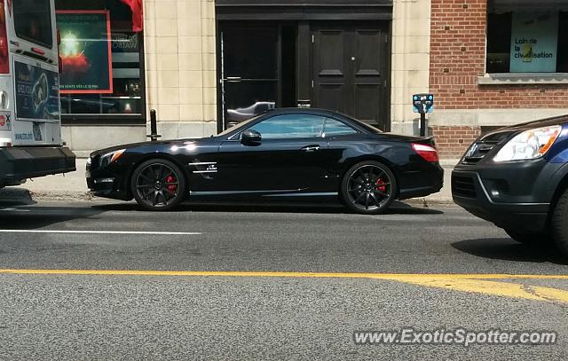 Mercedes SL 65 AMG spotted in Montreal, Canada