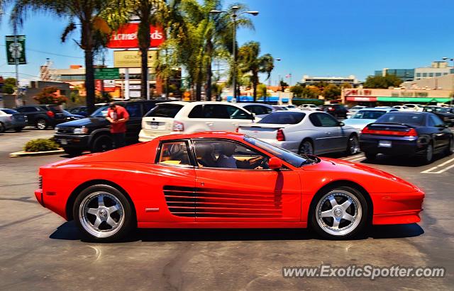 Ferrari Testarossa spotted in Tarzana, California