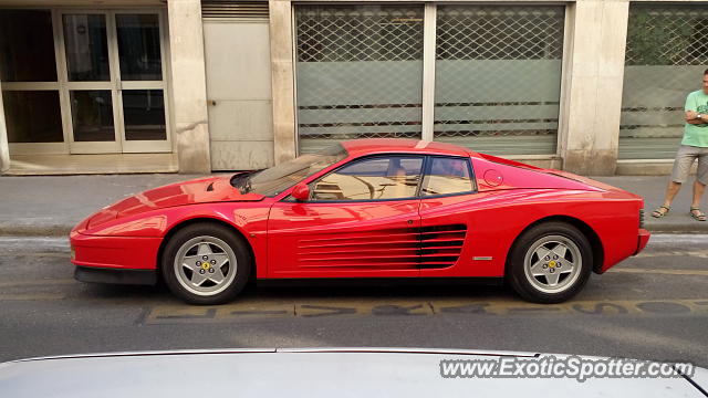 Ferrari Testarossa spotted in Paris, France