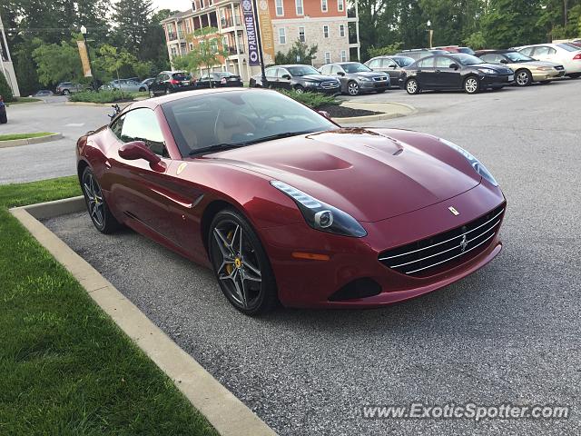 Ferrari California spotted in Bloomington, Indiana