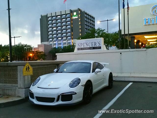 Porsche 911 GT3 spotted in Salt Lake City, Utah