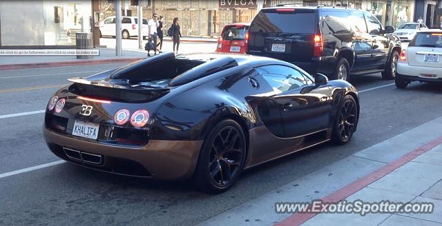 Bugatti Veyron spotted in Beverly Hills, California