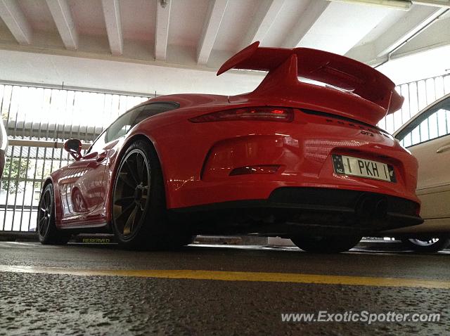 Porsche 911 GT3 spotted in Auckland, New Zealand