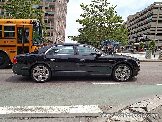 Bentley Flying Spur spotted in Boston, Massachusetts