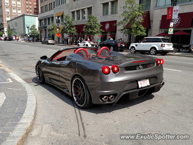 Ferrari F430 spotted in Boston, Massachusetts