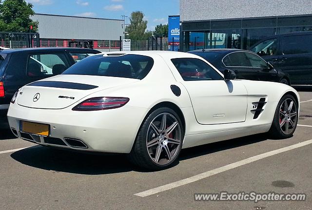 Mercedes SLS AMG spotted in Esch-sur-Alzette, Luxembourg