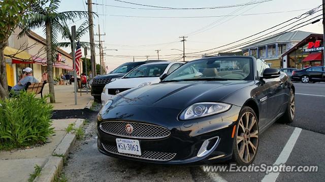 Jaguar XKR spotted in Lavallette, New Jersey