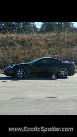 Ferrari California spotted in Castle Rock, Colorado