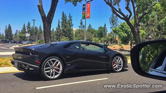 Lamborghini Huracan spotted in Woodland Hills, California