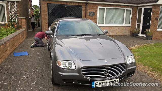 Maserati Quattroporte spotted in Goole, United Kingdom