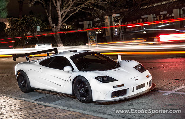 Mclaren F1 spotted in Carmel, California