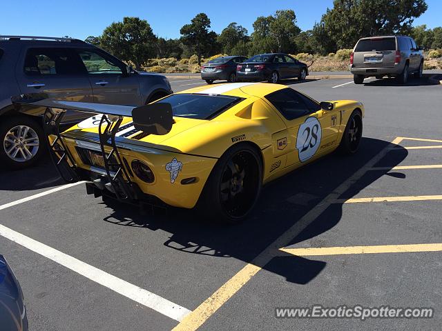 Ford GT spotted in Grand Canyon, Arizona