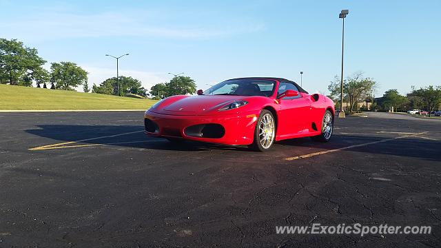 Ferrari F430 spotted in Brookfield, Wisconsin