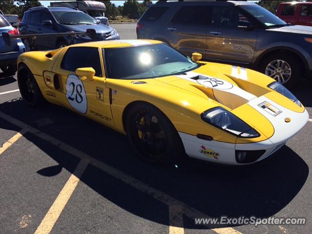 Ford GT spotted in Grand Canyon, Arizona