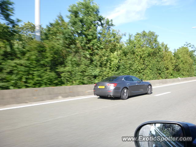 Maserati Ghibli spotted in Lincent, Belgium