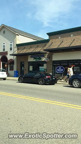 Audi R8 spotted in Brighton, Michigan