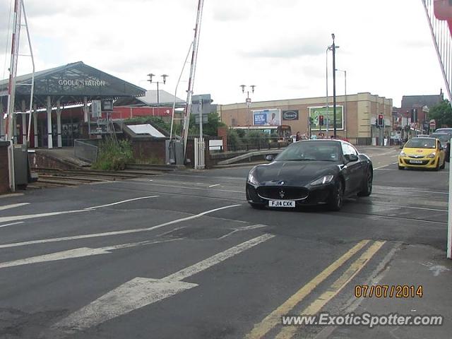 Maserati GranTurismo spotted in Goole, United Kingdom