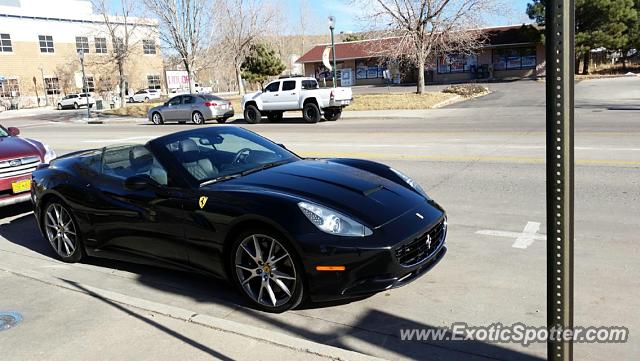 Ferrari California spotted in Castle Rock, Colorado