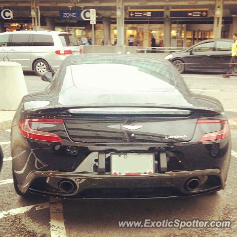Aston Martin Vanquish spotted in Montreal, Canada
