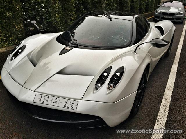 Pagani Huayra spotted in London, United Kingdom