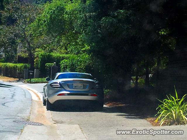 Mercedes SLR spotted in Hillsborough, California