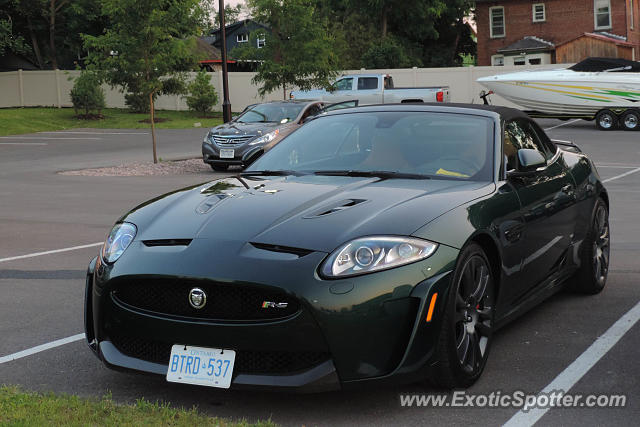Jaguar XKR-S spotted in Clayton, New York