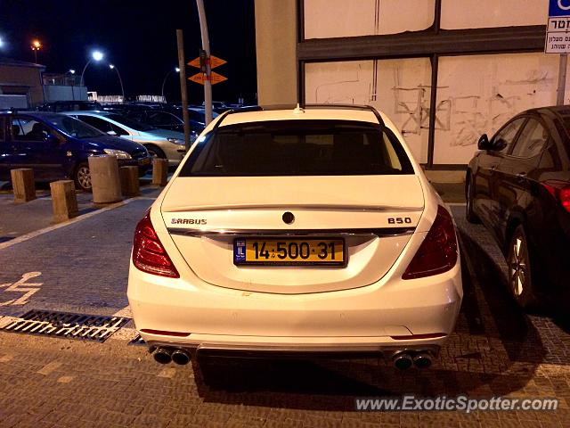 Mercedes S65 AMG spotted in Telaviv, Israel