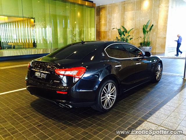 Maserati Ghibli spotted in Melbourne, Australia