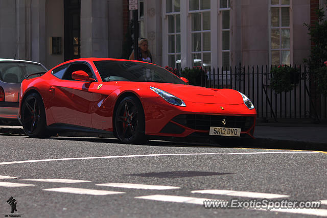 Ferrari F12 spotted in London, United Kingdom